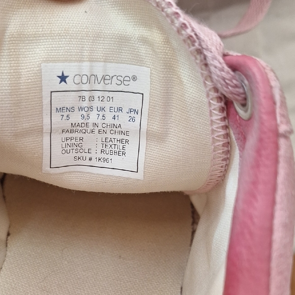 Converse ALL* STAR RE-ISSUE Women's Sz 9.5 - Picture 7 of 7